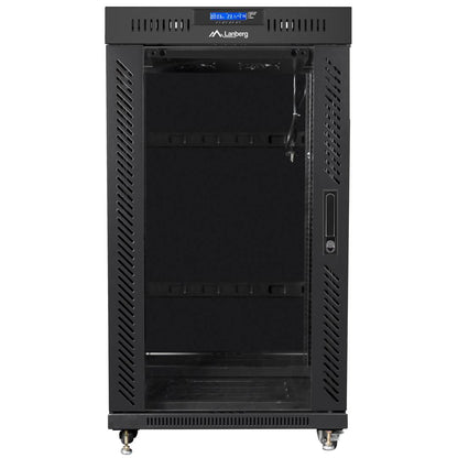 Armario Rack 19' de pie 22U F800 800x800x1216mm negro Lanberg