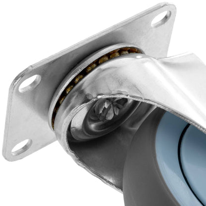 Ruedas pivotantes con freno de 12cm para armario Rack de carga y transporte Pack 4