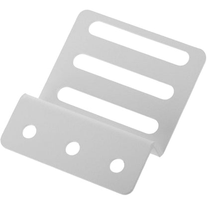 Kit montaje de regleta rack 19” de fijación vertical en armario de transporte blanco