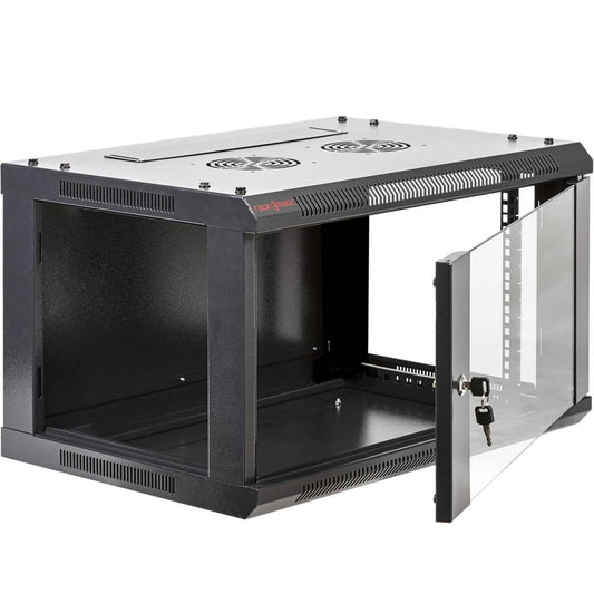 Rack 19 mural armario pared RackMatic SOHORack 6U 570x450x390mm desmontado DIY