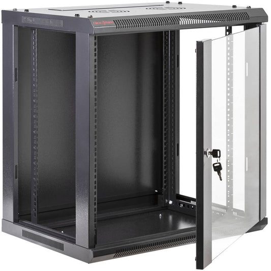 Armario rack mural 19'' 12U 600x600x640mm pared SOHORack DIY desmontado