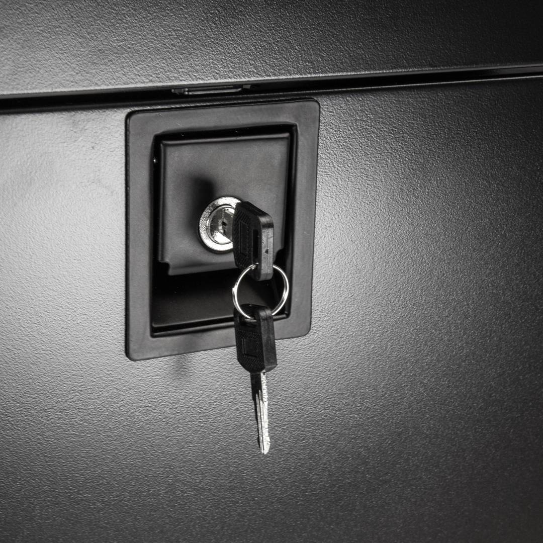 Armario rack 19' de pie 42U 800x1000x2000mm puerta perforada MobiRack DIY desmontado negro