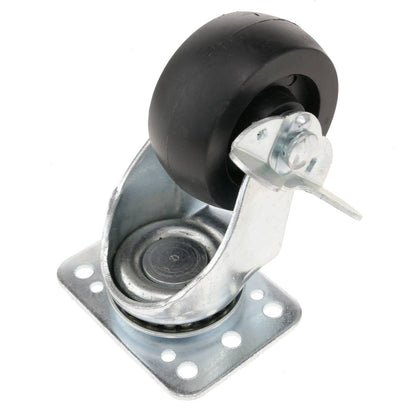 Rueda con freno de 6cm para rack MobiRack y MobiRackHQ