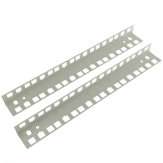 Bastidor Rack 19' Trasero 6U para Armario Mural Gris Claro RAL 7035 RackMatic