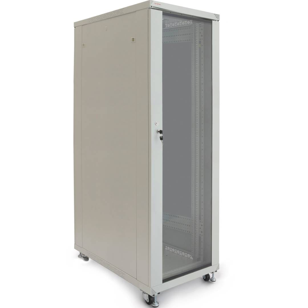 Armario rack 19' de pie 42U 600x1000x2000mm blanco MobiRack de RackMatic