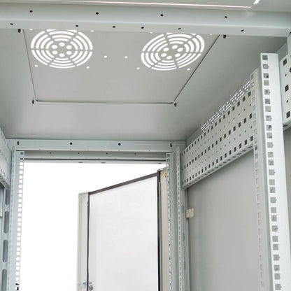 Armario rack 19' de pie 42U 600x1000x2000mm blanco MobiRack de RackMatic