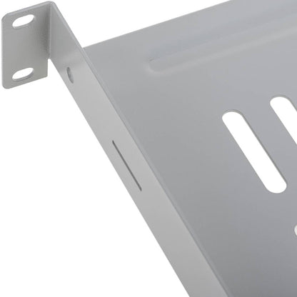 Bandeja rack 19' de fijación frontal de 1U y profundidad 250 mm blanco