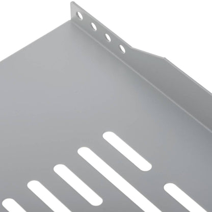 Bandeja rack 19' de fijación frontal de 1U y profundidad 250 mm blanco