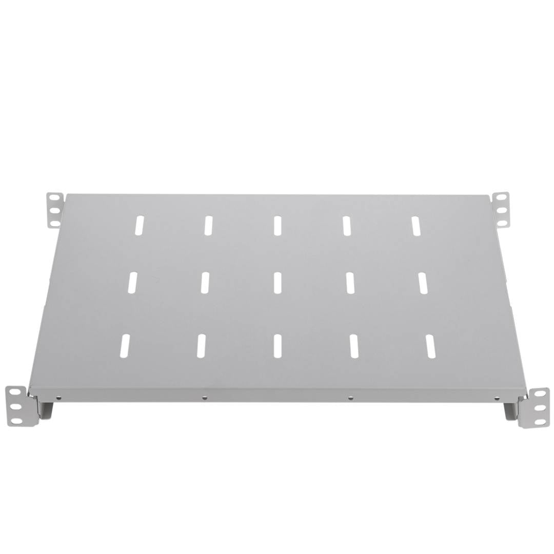 Bandeja rack 19' 1U 350mm ajustable en profundidad 350-480mm blanco