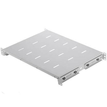 Bandeja rack 19' 1U 350mm ajustable en profundidad 350-480mm blanco