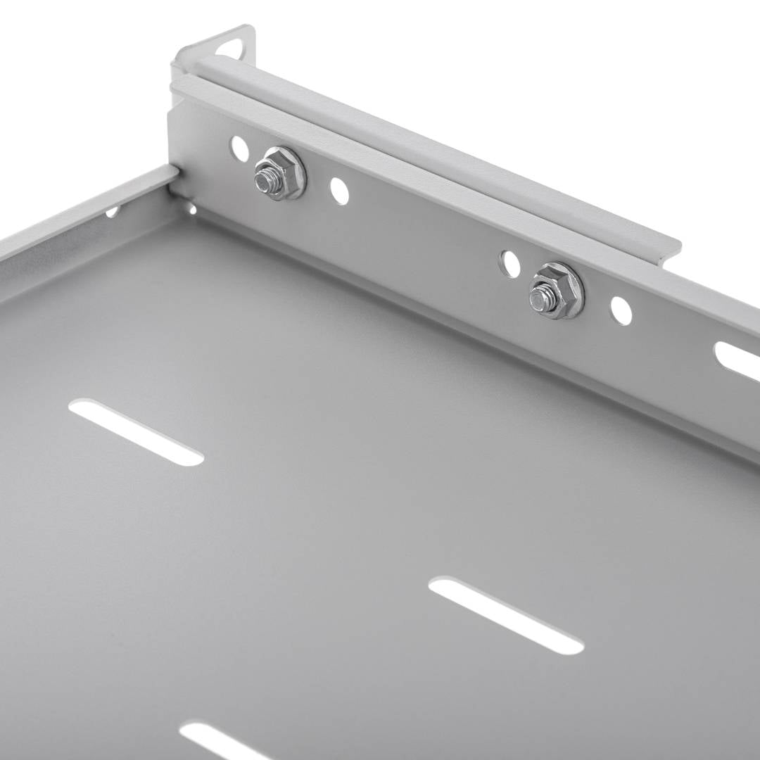 Bandeja rack 19' 1U 350mm ajustable en profundidad 350-480mm blanco