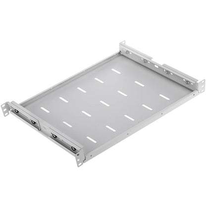 Bandeja rack 19' 1U 350mm ajustable en profundidad 350-480mm blanco