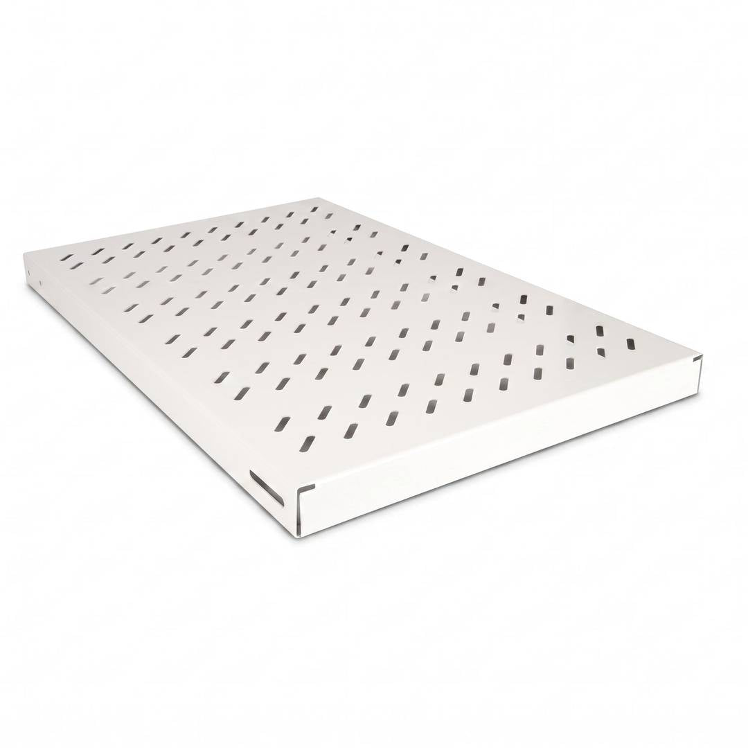 Bandeja rack 19' 1U 700mm ajustable en profundidad 700-900mm blanco