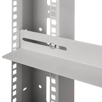 Guías laterales fijas de soporte para armario rack 19 blanco 350mm