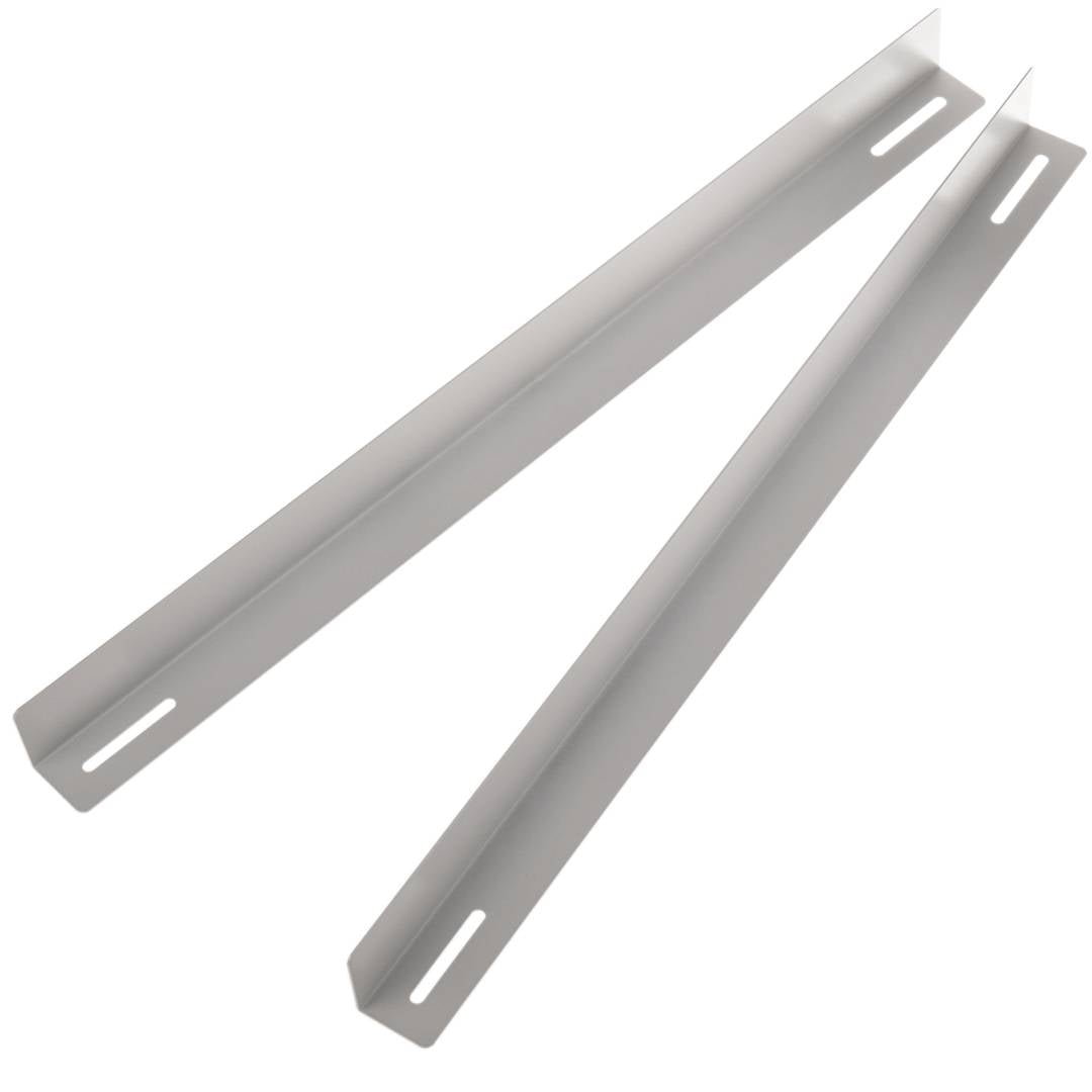 Guías laterales fijas de soporte para armario rack 19 blanco 750mm