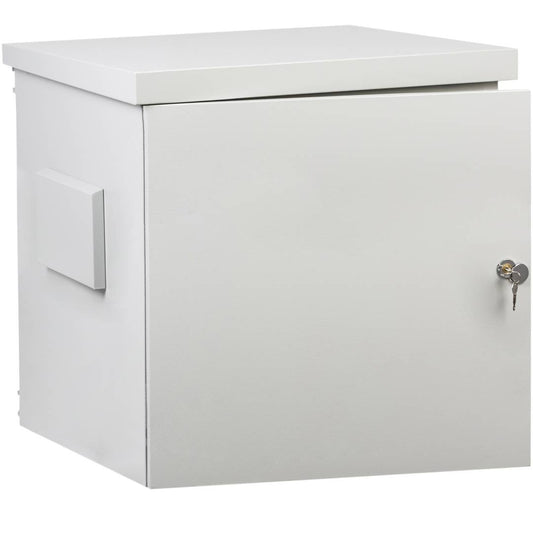 Armario rack 19' para exterior IP55 de 6U blanco SOHORack GO 600x600x420 mm