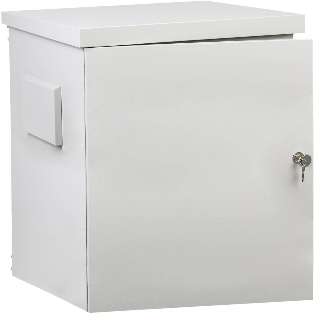 Armario rack 19' para exterior IP55 de 15U blanco SOHORack GO 600x600x815 mm