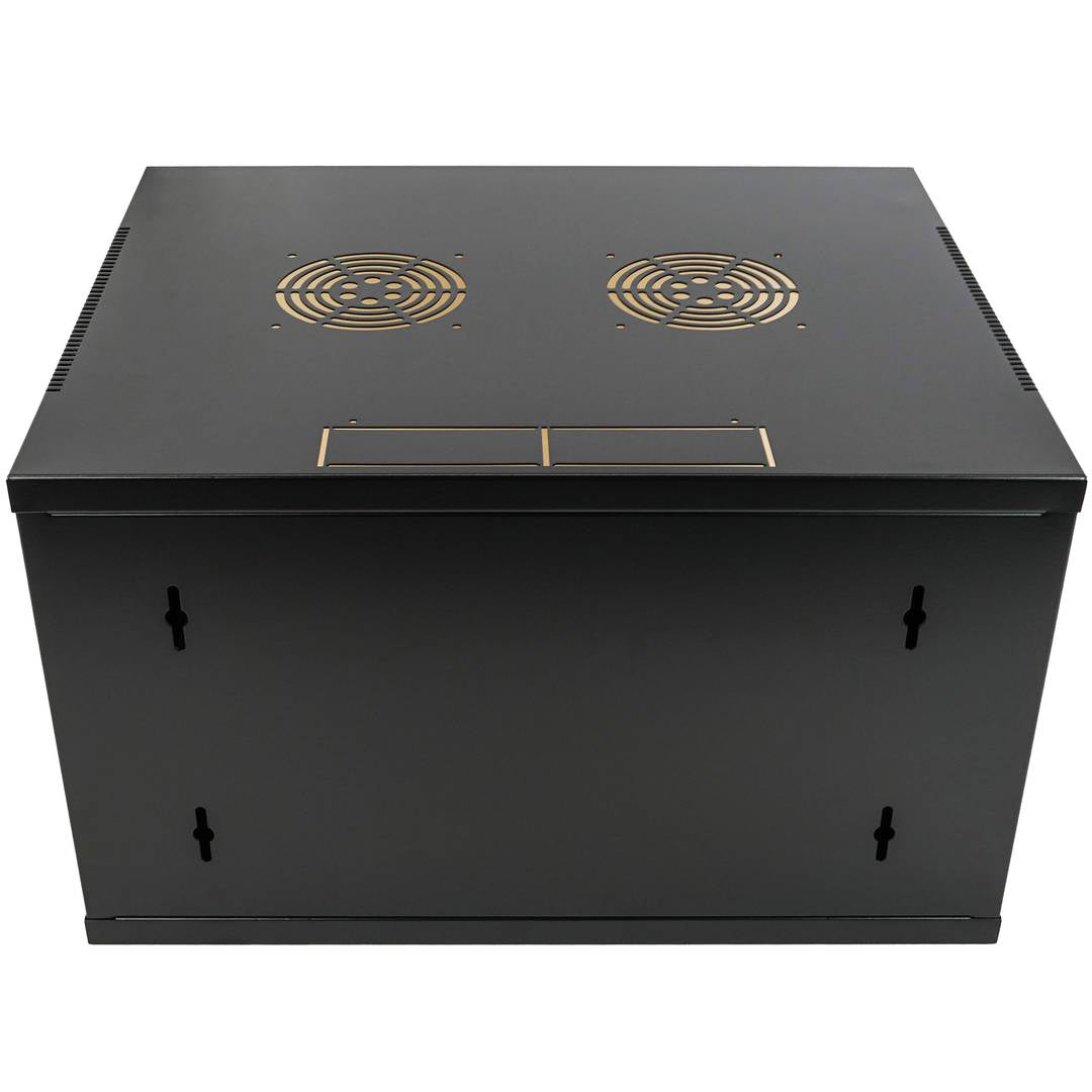 Armario rack 19' mural de 6U negro SOHOrack 540x450x312 mm