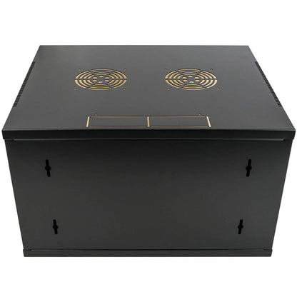 Armario rack 19' mural de 6U negro SOHOrack 540x450x312 mm