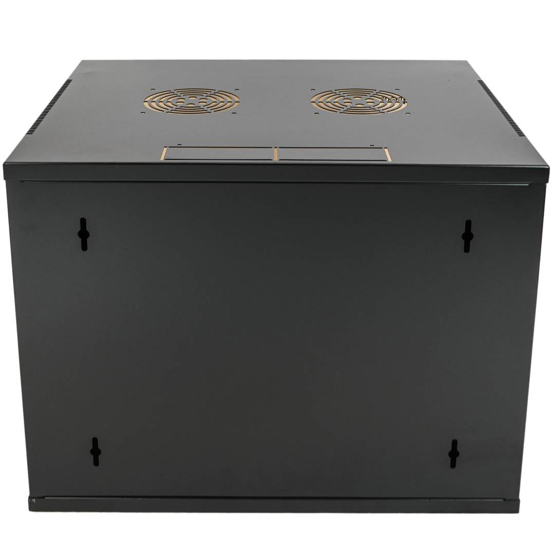 Armario rack 19' mural de 9U negro SOHOrack 540x450x448 mm