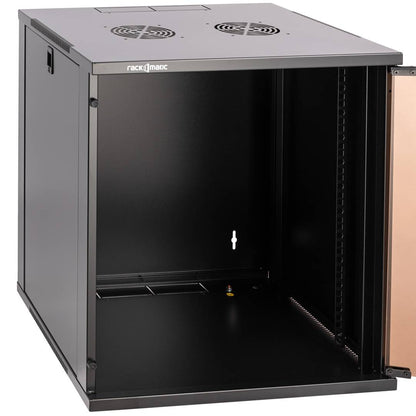 Armario rack 19' mural de 12U negro SOHOrack 540x450x584 mm