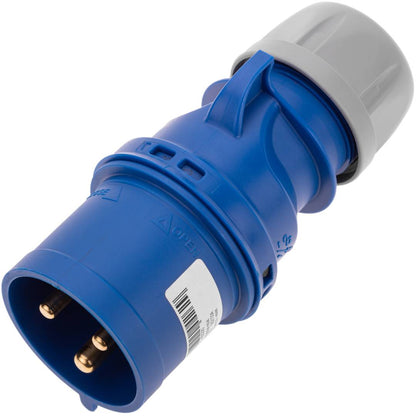 Base de enchufe industrial CETAC macho 2P+T 32A 250V IP44 aérea