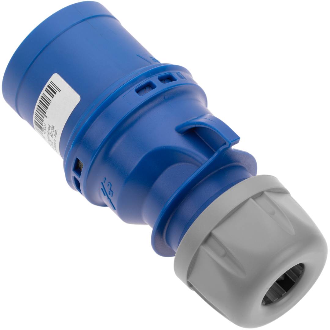 Base de enchufe industrial CETAC macho 2P+T 32A 250V IP44 aérea
