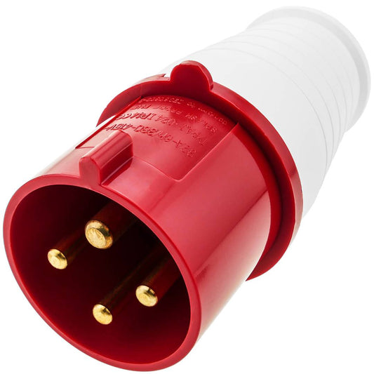 Base de enchufe industrial CETAC macho 3P+T 32A 380V IP44 aérea