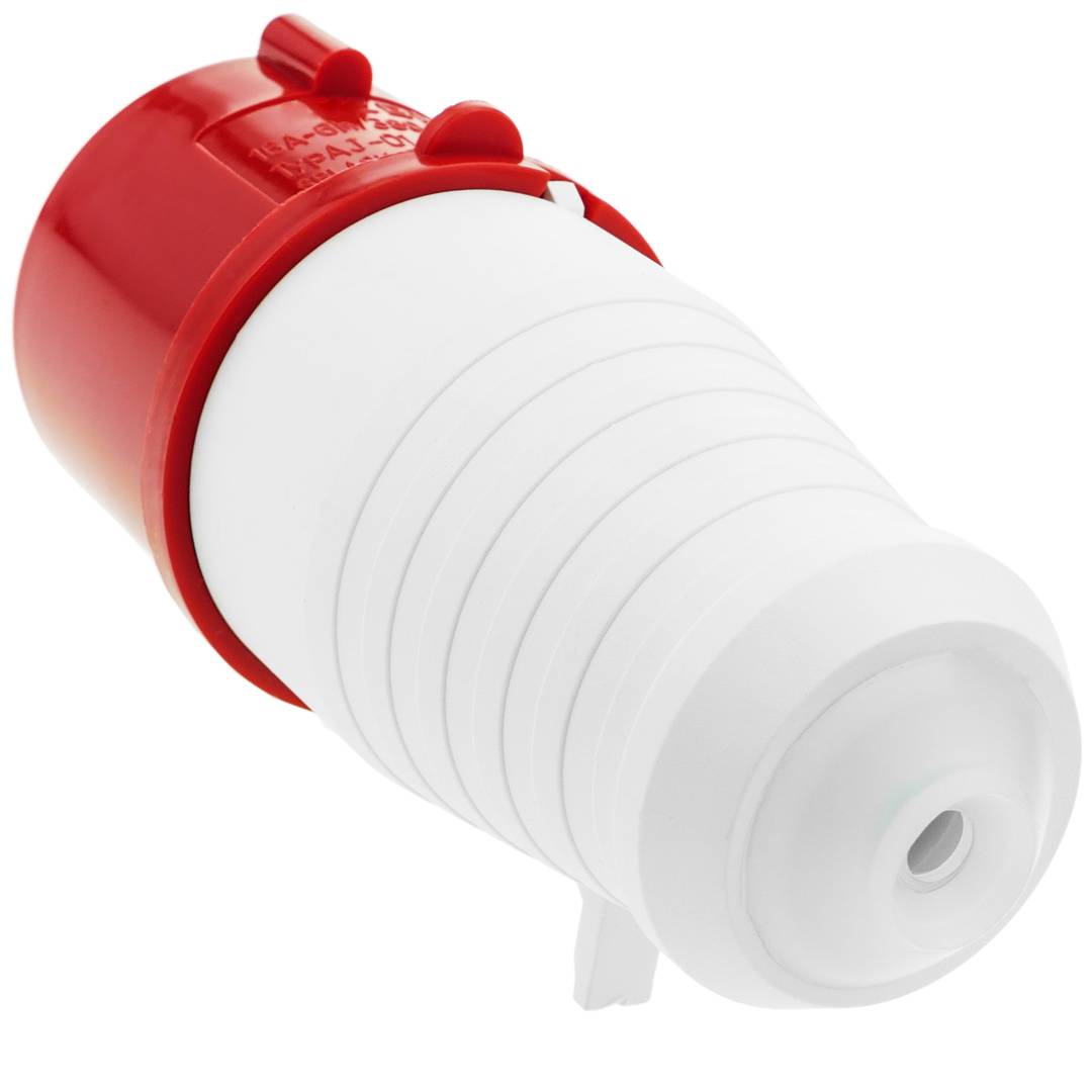 Base de enchufe industrial CETAC macho 3P+T 32A 380V IP44 aérea