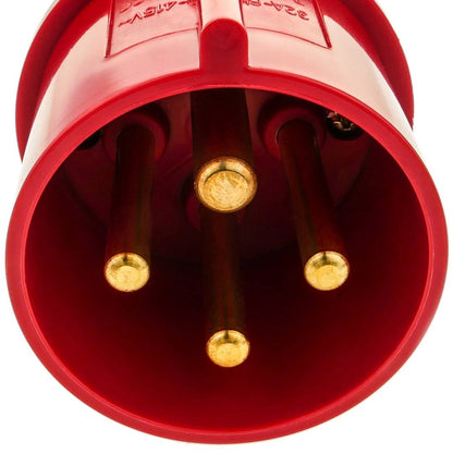 Base de enchufe industrial CETAC macho 3P+T 32A 380V IP44 aérea