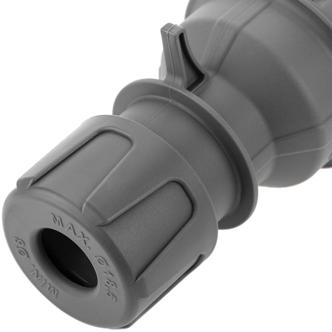 Base de enchufe industrial CETAC hembra 3P+T 32A 380V IP44 aérea