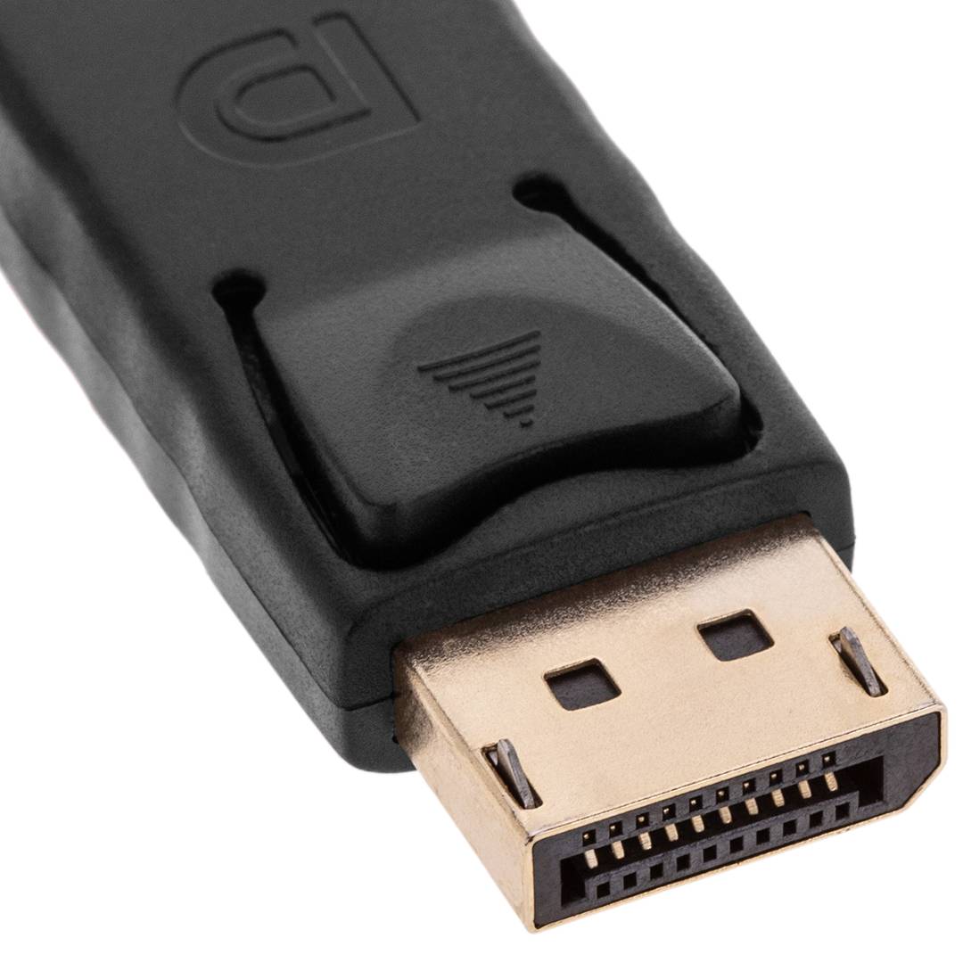 Cable DisplayPort macho a HDMI macho 1m