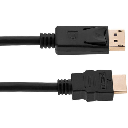 Cable DisplayPort macho a HDMI macho 1m