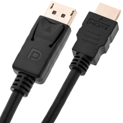 Cable DisplayPort macho a HDMI macho 1m