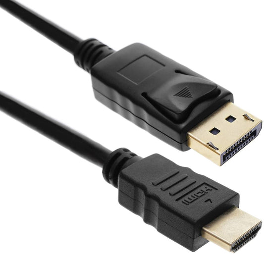 Cable DisplayPort macho a HDMI macho 3m