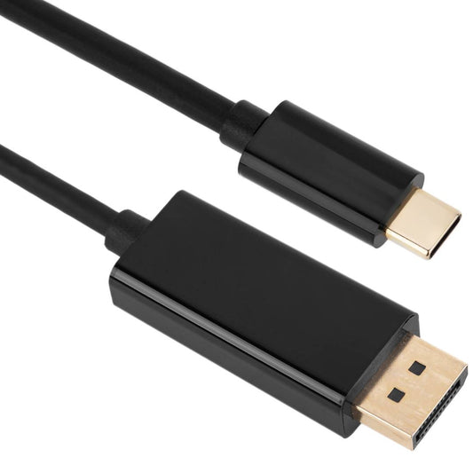 Cable USB 3.1 C macho a DisplayPort A macho, conversor de vídeo 4K Ultra HD 60Hz 3m