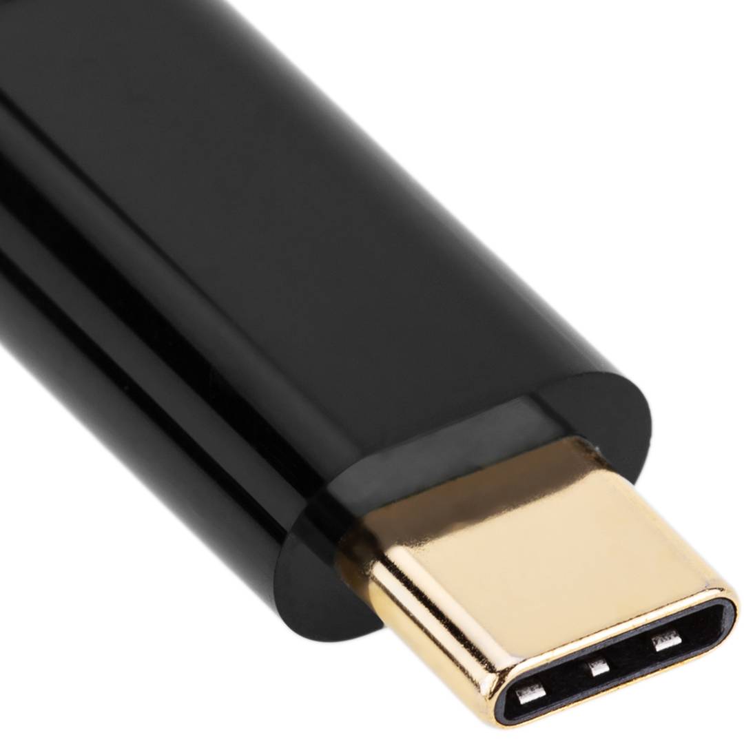 Cable USB 3.1 C macho a DisplayPort A macho, conversor de vídeo 4K Ultra HD 60Hz 3m