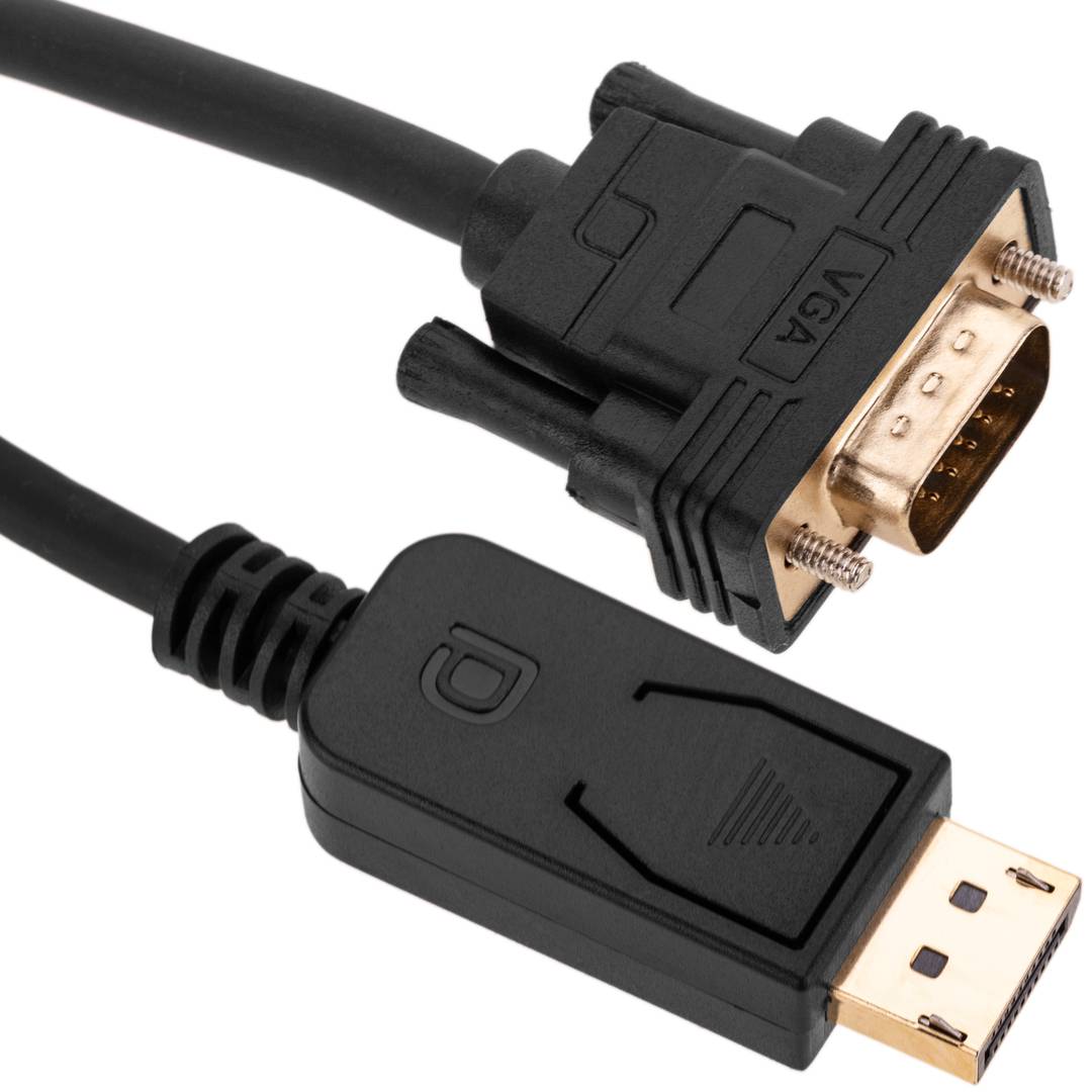 Cable DisplayPort macho a VGA macho de 1 m