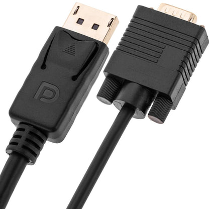 Cable DisplayPort macho a VGA macho de 1.8m