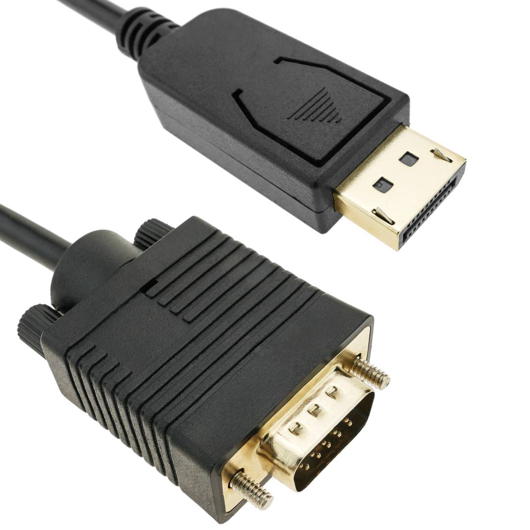 Cable DisplayPort macho a VGA macho de 3 m