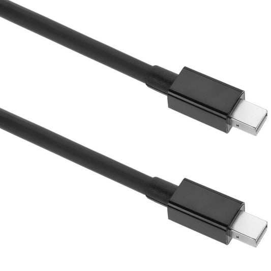 Cable Mini Displayport 2K 4K 1080p FullHD para audio y vídeo digital de 5m negro
