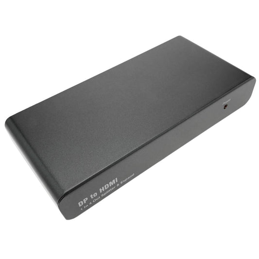 Adaptador de DisplayPort 1 x DP a 4 x HDMI con función de videowall de 4 puertos