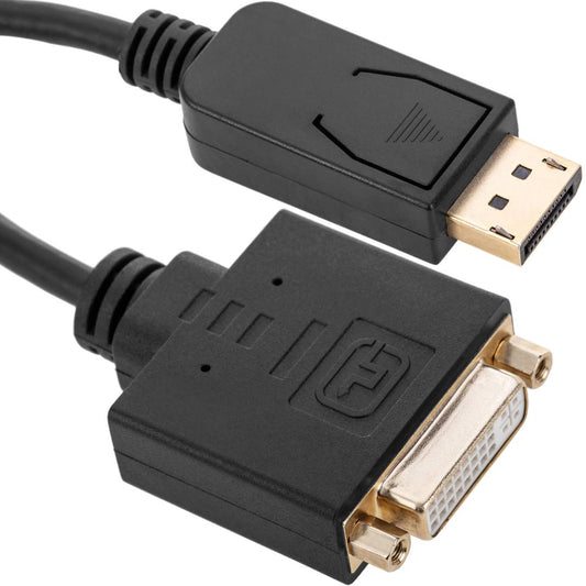 Adaptador DisplayPort a DVI-D activo 10 cm