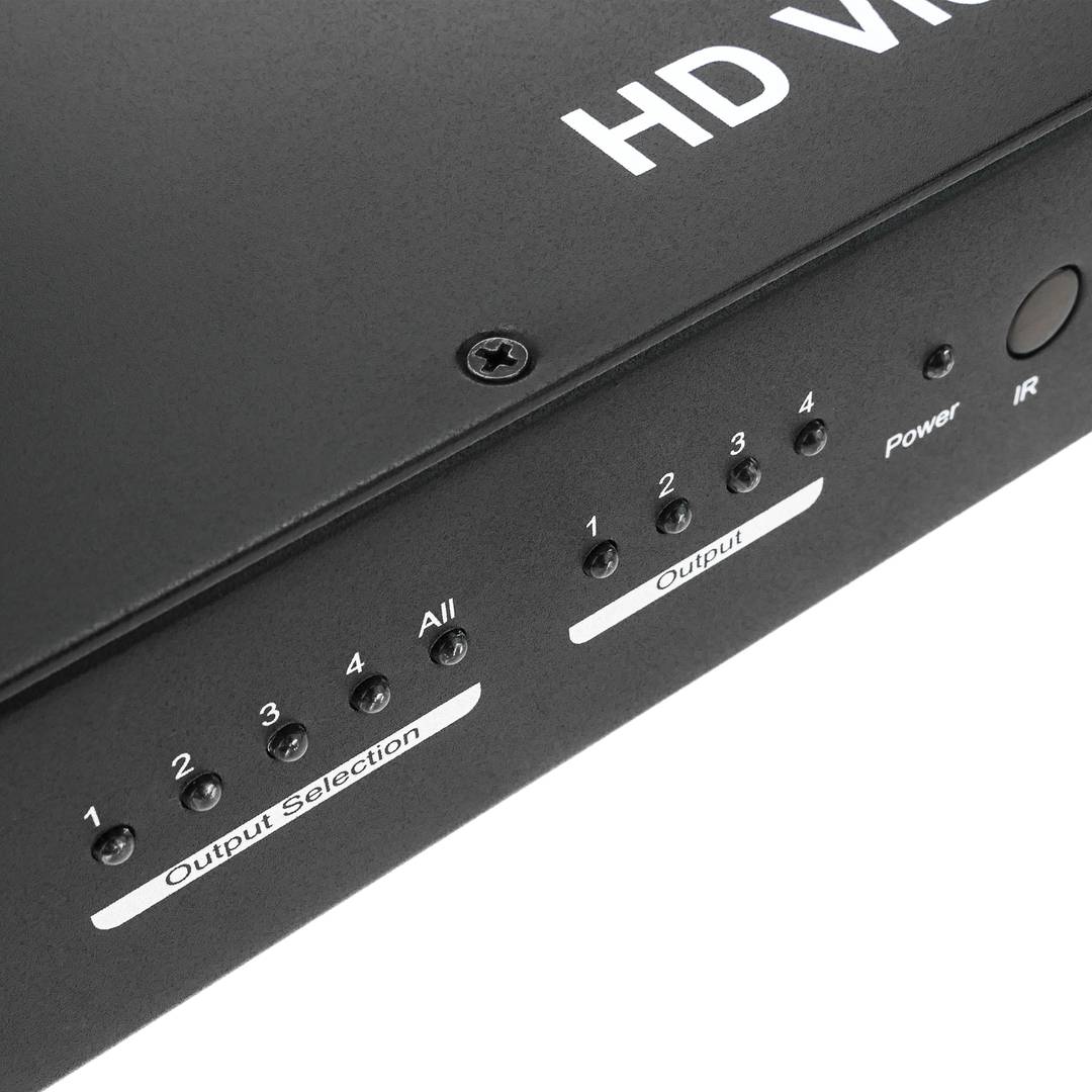 Videowall matriz de vídeo de 4 pantallas 2x2 1x4 4x1 HDMI CVBS VGA USB ampliable