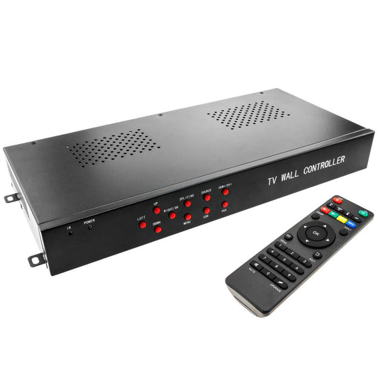 Videowall matriz de vídeo de 9 pantallas 3x3 HDMI DVI CVBS VGA