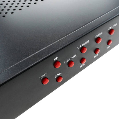 Videowall matriz de vídeo de 9 pantallas 3x3 HDMI DVI CVBS VGA