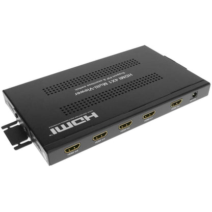 Conmutador de vídeo HDMI 4x1 con multipantalla simultánea